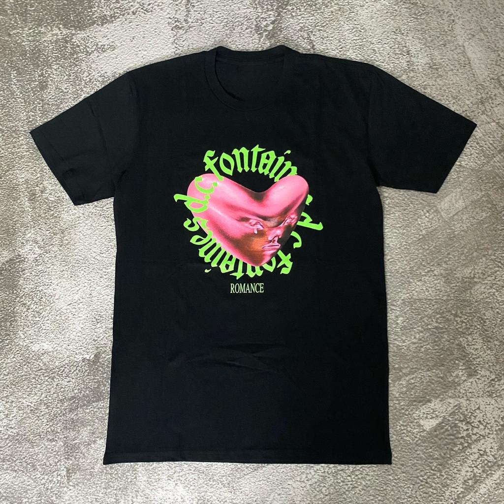 New Fontaines D.C.Romance T Shirt In The Modern World Men Clothing Harajuku T-Shirt Unisex High Quality Tops Cotton Tees Shirts