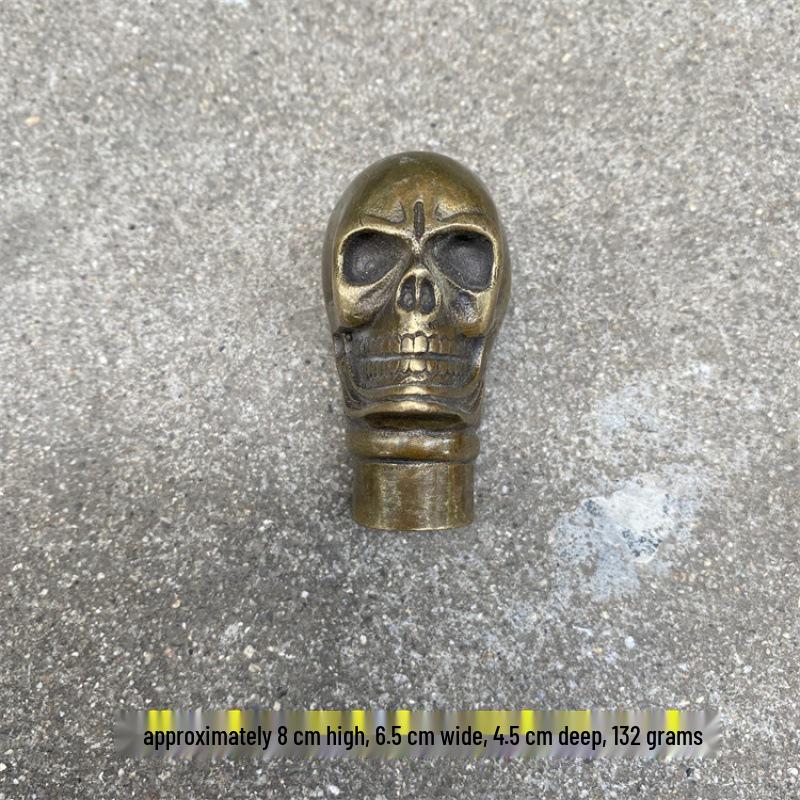 Антикварная бронзовая медная рукоятка трости - Креативное украшение для дома, ремесленное украшение, подарок