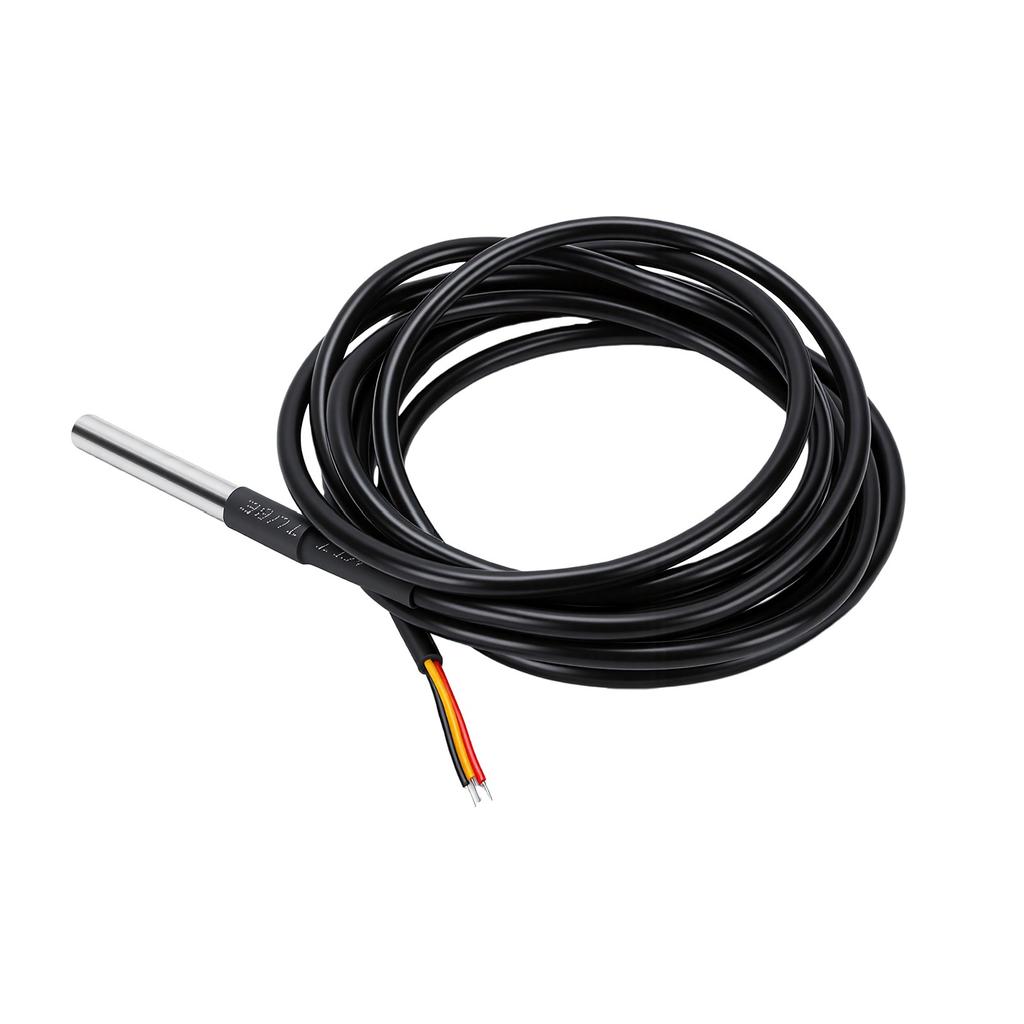 5PCS Digital Temperature Sensors Fit for RPI Water Proof Stainless Steel Temperature Probe 2M