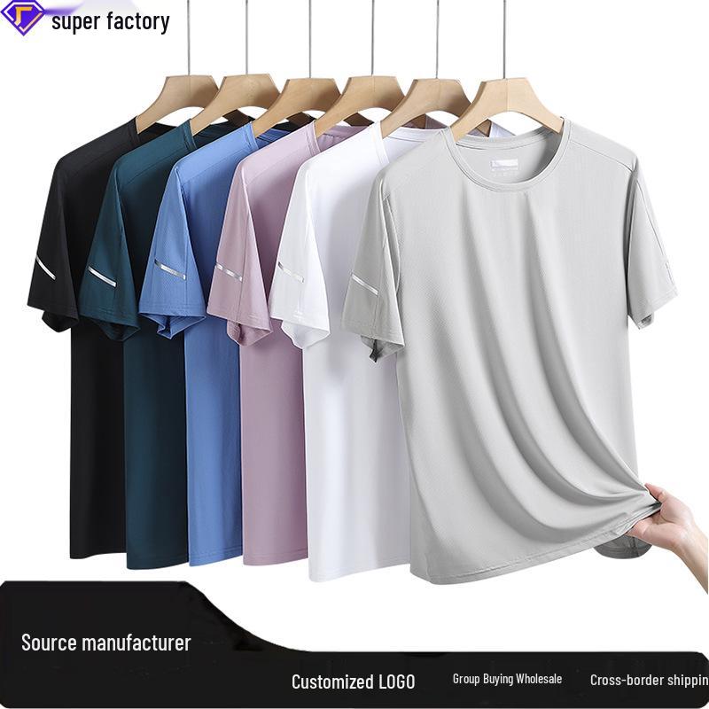 

Custom Logo Men s and Women s Quick-Dry Running T-Shirt 4XL (85-93 kg)