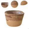 Woven Plant Basket Decorative Storage Home Decoration Container Flower Pot for Patio