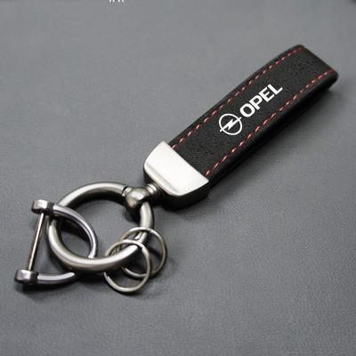 Car PU Leather Keychain Accessories For Astra GTC Insignia Antara Meriva Zafira Vectra Mokka Corsa 2004 2007 2008 2011 2015
