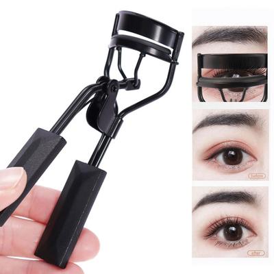 1 Stück/1 Set Edelstahl Wimpernzange Wimperntrenner Kamm Tragbares manuelles Wimpern Curling-Tool Frauen Mädchen Make-up-Zubehör Geburtstagsgeschenk