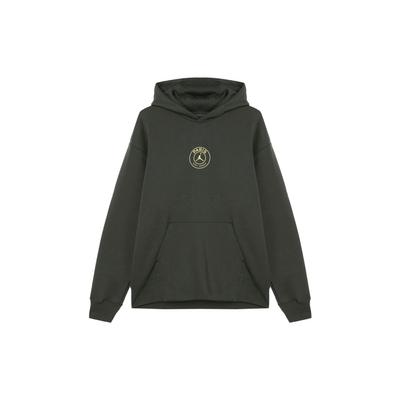 Solid Color Hooded Fleece Casual Long Sleeve Sweatshirt Men Tops Sequoia-Green FN5327-355