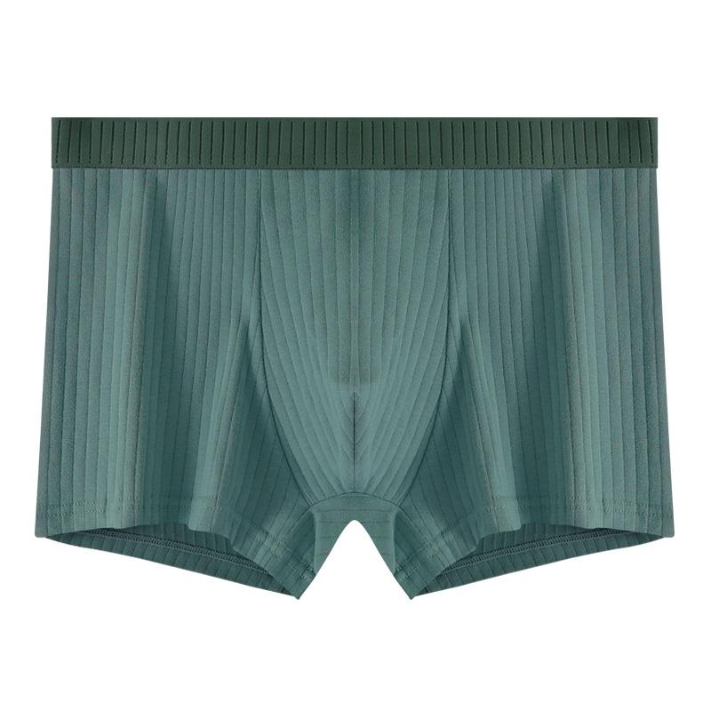 7 PCS Men's Underwear Men's Pure Cotton Four-corner Pants Cotton Antibacterial Crotch Teen Boys Trend Personalized Boxer Shorts