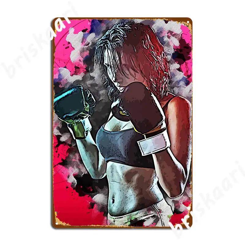 Strong Women 10 Poster Metal Plaque Pub Garage Plates Pub Vintage Tin Sign Poster 20X30CM