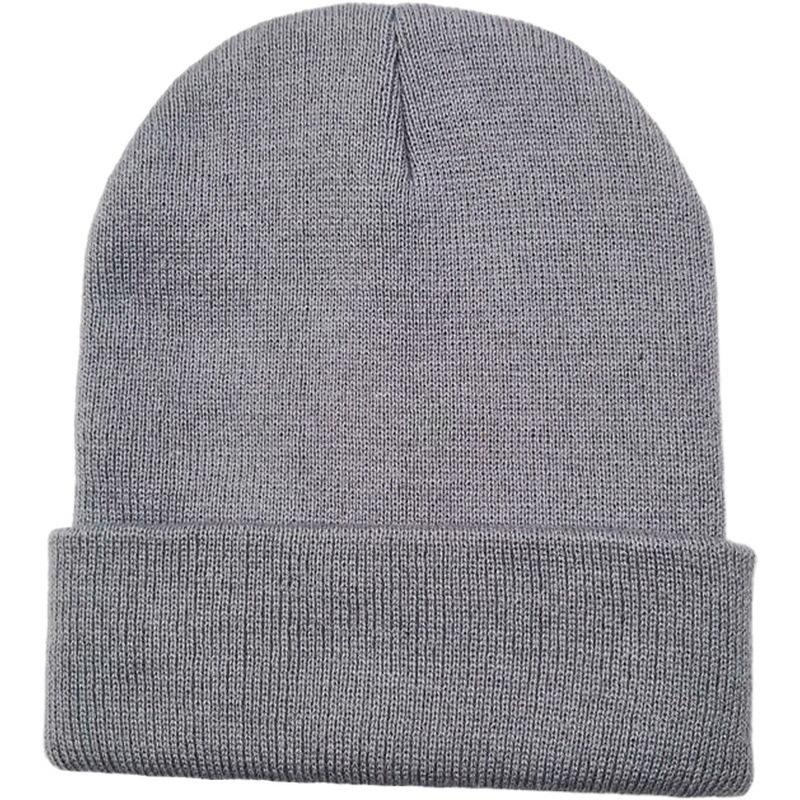 Custom Embroidery Logo Design Blank Plain Unisex Cheap Kids Children Baby Infant Beanies