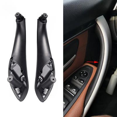 Left Right Car Inner Doors Handle Pull Trim Cover for BMW 320i 328d 328i 330i 335i 428i 435i M3 M4 Base 51417279312