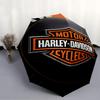 1pc Harley-Davidson Umbrella, Sun Protection, And UV Shielding. It Has Eight Sturdy Ribs for Outdoor Use And Perfect As a Holiday Gift