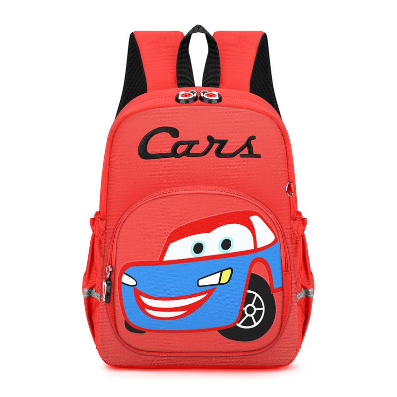 Nuovo Zaino Cartoon Auto per Bambini Ragazzi Ragazze Carina Borsa Scuola Materna Bambini Studente Cartella