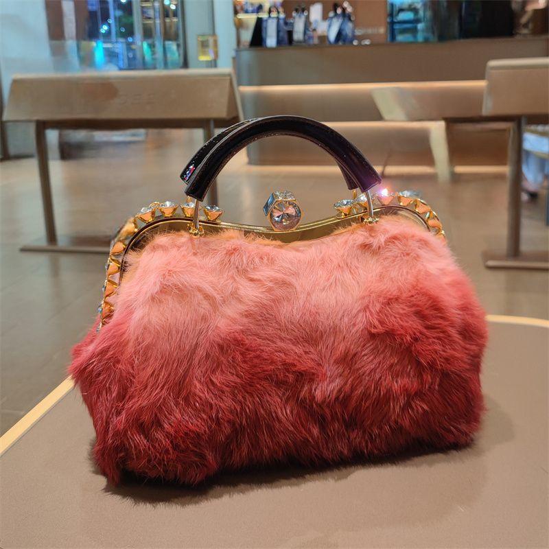 Leather Handbag Women's Bag New Autumn and Winter Fashion Versatile Temperament