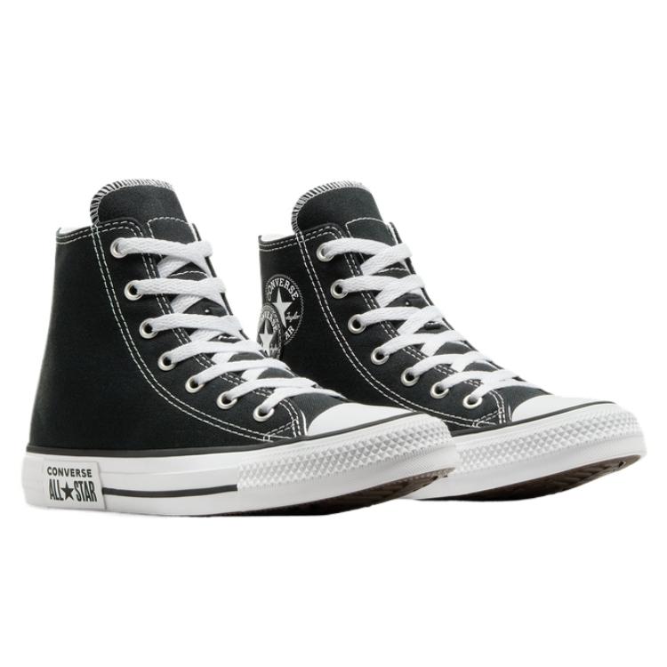 Converse All Star Canvas Comfortable Simple Fitting Lightweight High Top Kids Canvas Shoes Kids Sneakers Black A14258C