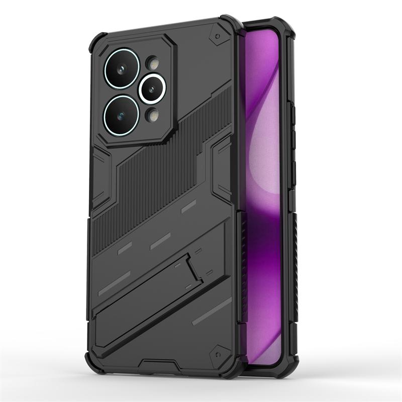 Phone Holder Case For Realme 15 Pro Case Shockproof Anti-knock Armor Full Back Cover For Realme 15 Pro Case For Realme 15 Pro 5G