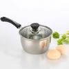 Sigan Portable Stainless Steel Single-Handle Milk/Soup Pot with Gift Box