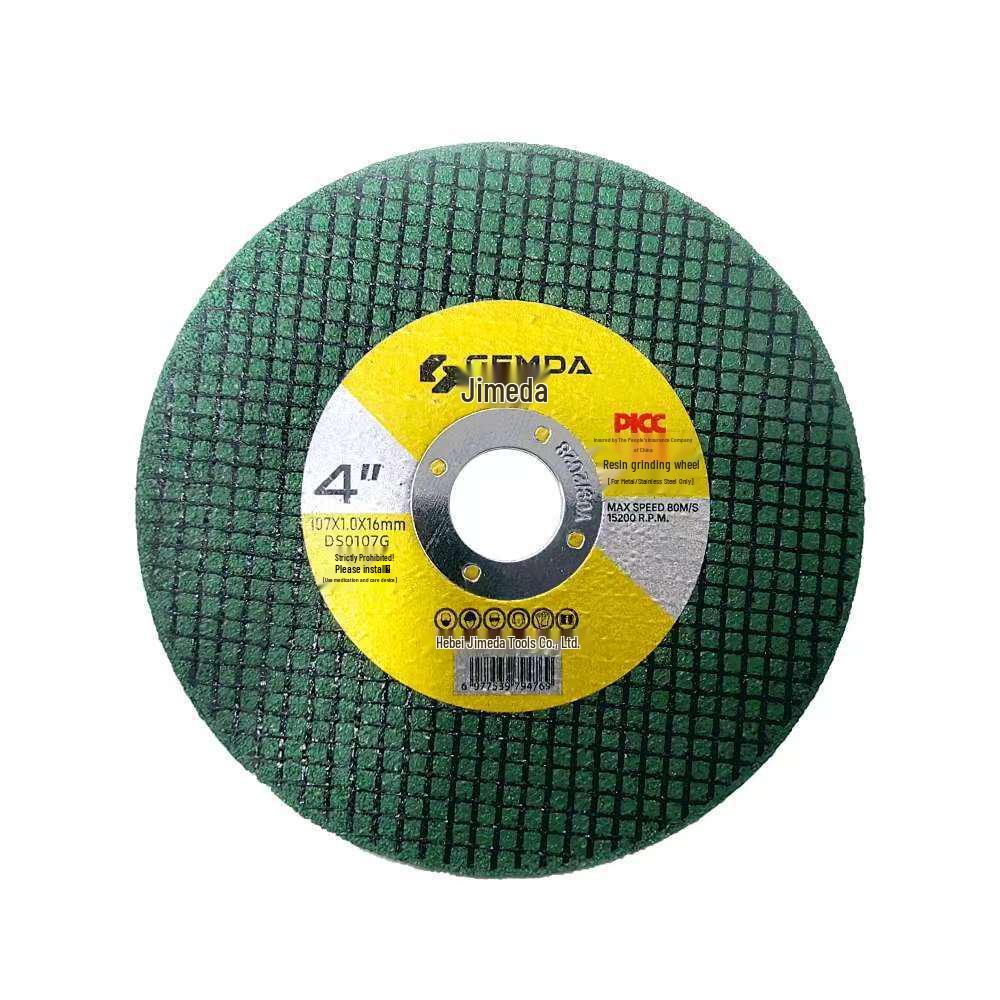 

100mm Resin Metal Cutting Disc for Angle Grinder - Iron & Stainless Steel Cutting Wheel