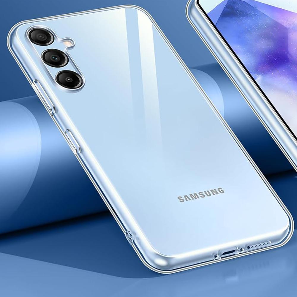 Ultra Thin Silicone Soft Case For Samsung Galaxy A55 A35 A25 A15 A54 A34 A14 A53 A33 A13 A52 A32 4G 5G Transparent Back Cover
