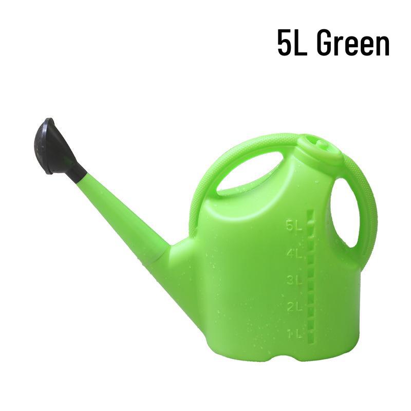 Large Capacity Garden Watering Can with Long Spout and Thickened Plastic