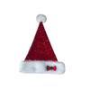 Merry Christmas Decoration Christmas Hat Sequins Beanie Hat Cute Santa Claus Hat  Female/Girls