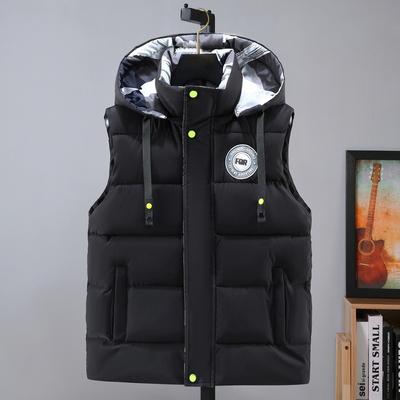 Gilet d'automne et d'hiver pour hommes, en coton épais et chaud pour les épaules, veste tendance pour couple, gilets pour hommes et femmes