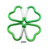 New Colorful Heart Carabiner: Aluminum Alloy Peach Heart Snap Hook with Cartoon Pendant