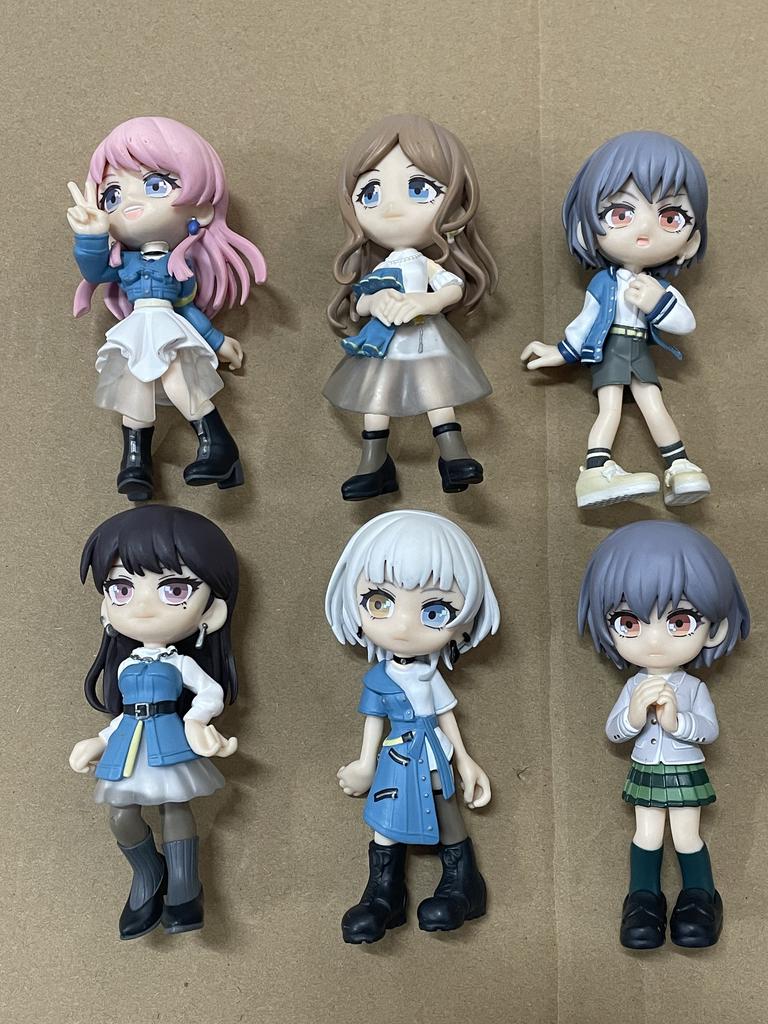 Bushiroad Authentic Loose PalVerse BanG Dream MyGO Girl Band Party Chibi Action Figures Collectible Model For Anime Fans Display