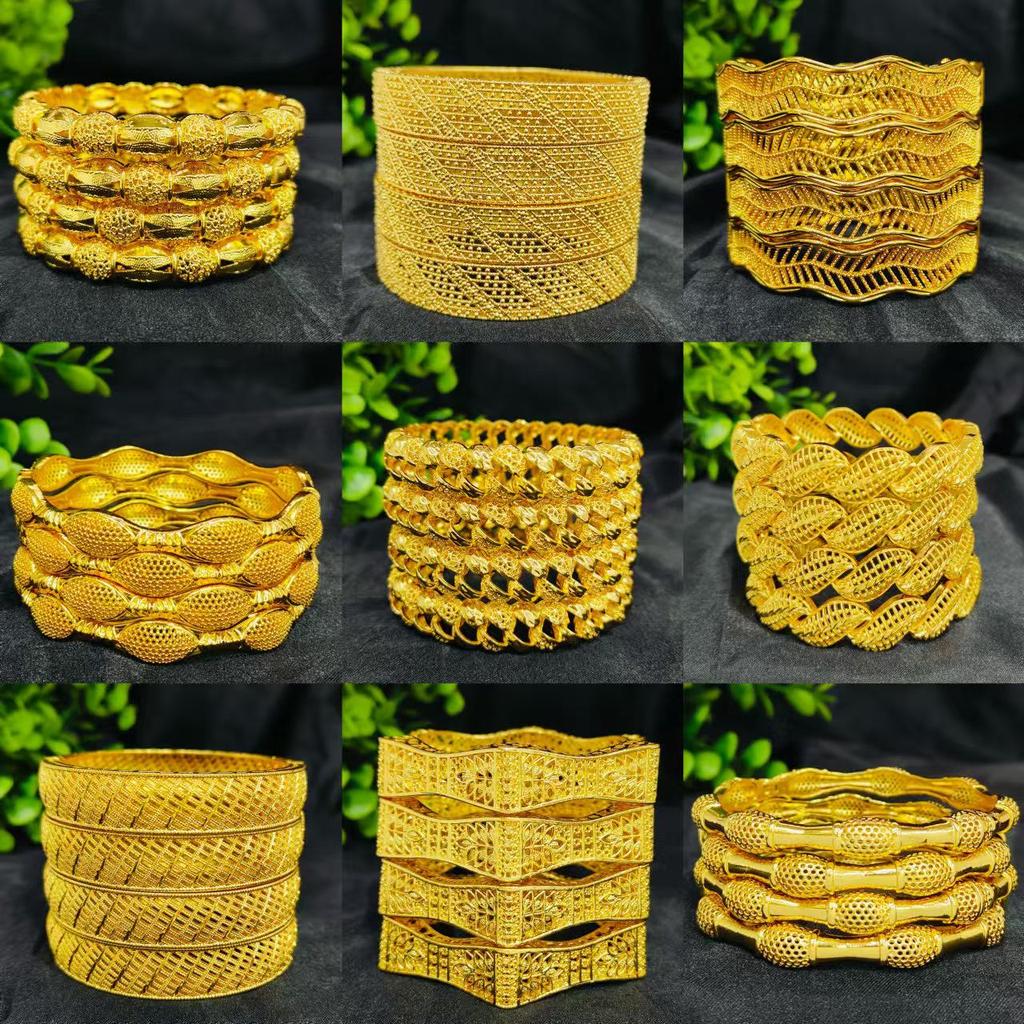 Dubai Dam Armband i Mellanösternstil Guld för Bröllop