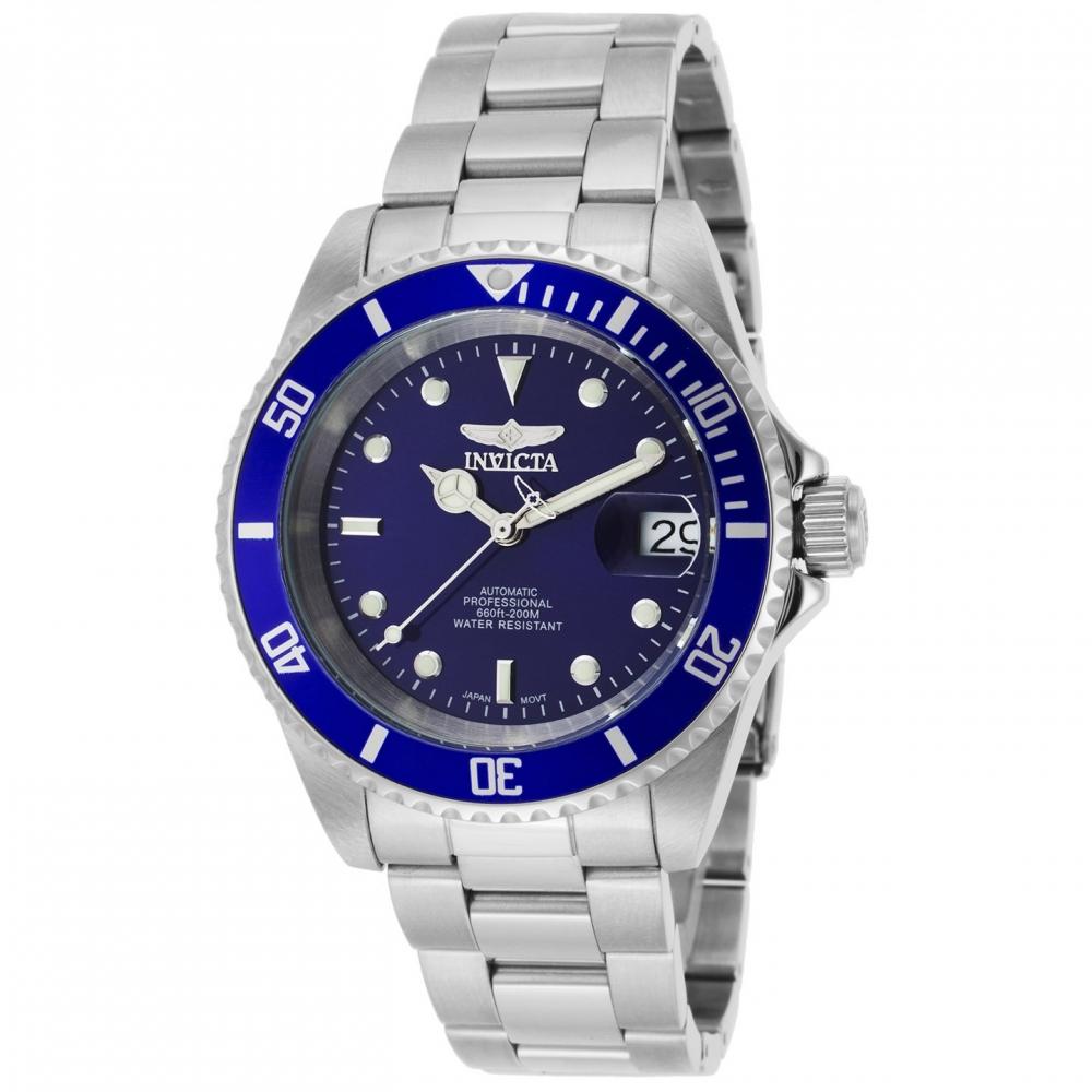 

[Invicta] Pro Diver Автоматические часы 40 мм Корпус Серебряный Ремешок Из Нержавеющей Стали Синий Циферблат 9094OB Мужские Обычные Импортные Изделия