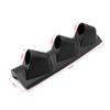 Abs 2" 52Mm Right Hand Drive Pod A Pillar Triple 3 Hole Mount Gauge Holder Black