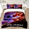 3pcs The Flash Duvet Cover Set, 1 Duvet Cover + 2 Pillowcases (No Insert), High-Definition Print for All Seasons,Durable yy251103049