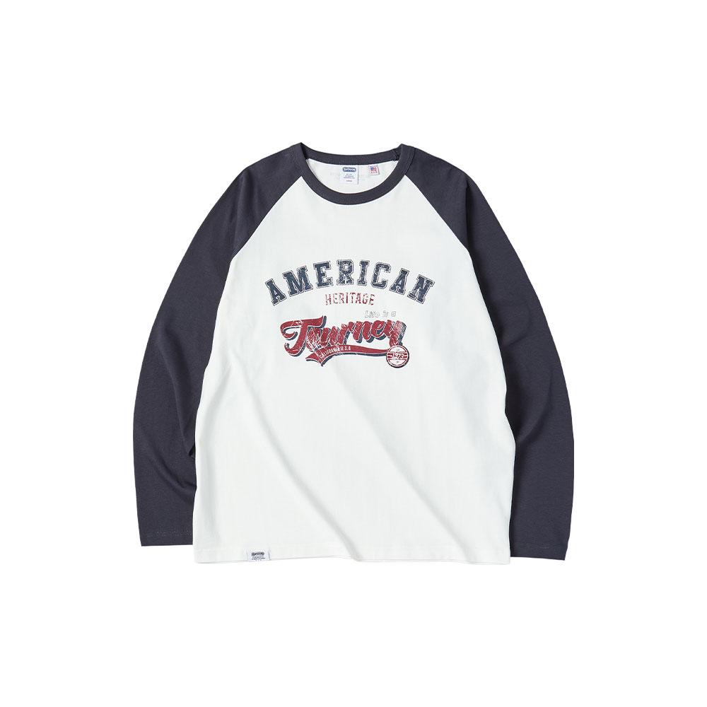 OUTDOOR PRODUCTS American Journey Raglan Long Sleeve (Navy)