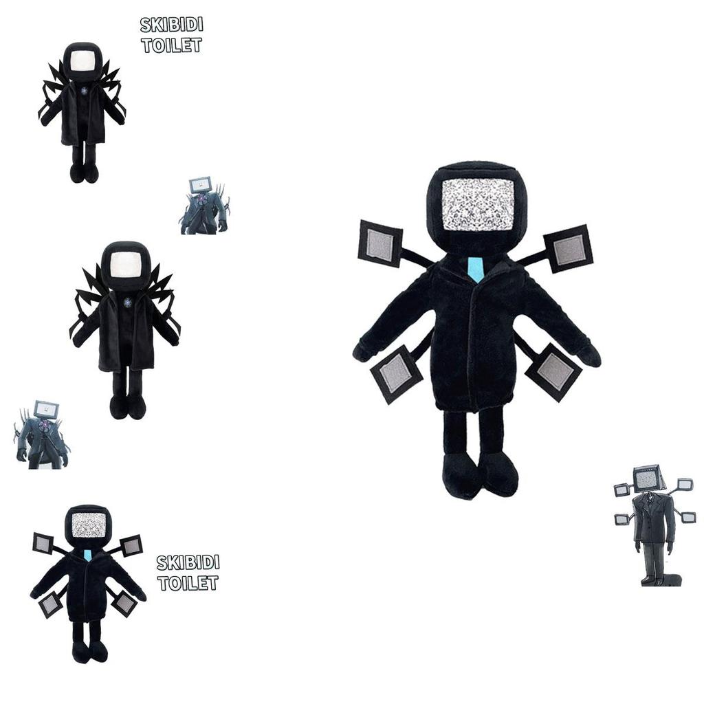 Skibidi Toilet Plüsch Lustige TV-Figur Stofftier 30cm/11.8in Höhe