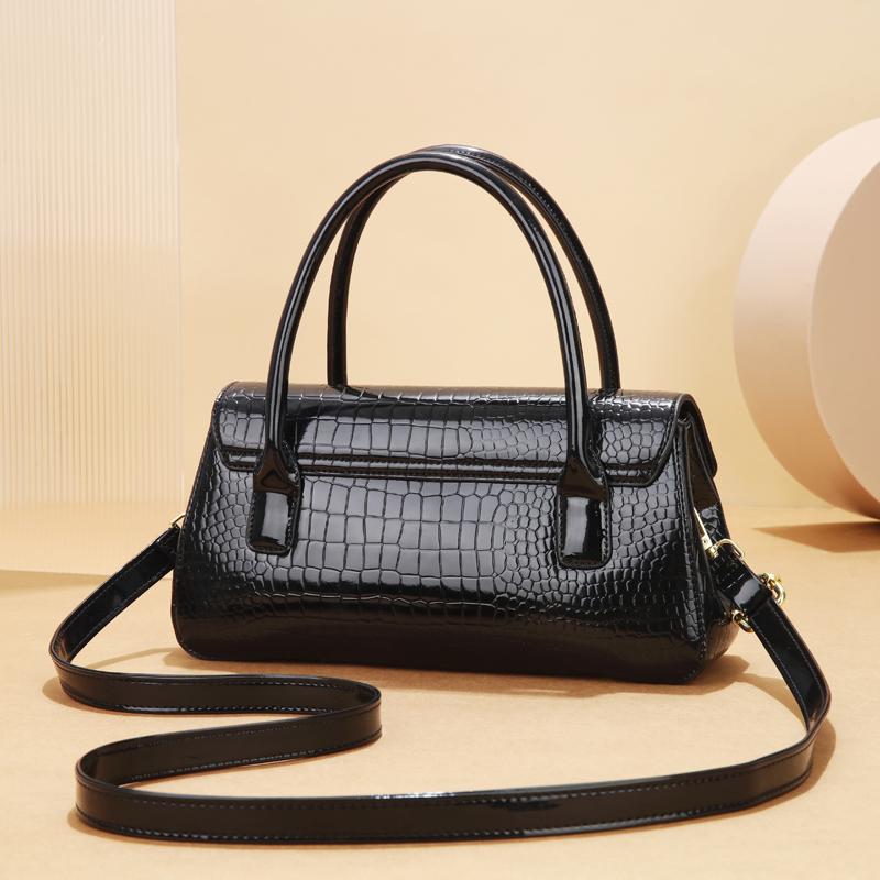 Dámská crossbody kabelka s jasným potiskem na celá ramena, módní textura, vysoce kvalitní