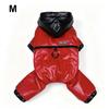 Padded Lining Dog Winter Coat Hooded Puppy Outfit New Warm Dog Jacket  for Small Dogs