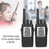 2pcs 98.4ft Kid Walkie Talkie Wireless 2-Way Radio Parent Child Interaction Toy Gift
