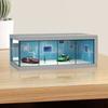 Illuminated LED Display Case, Car Model Display Cabinet | 1/64 Scale Model Car Display Cabinet | Vehicle Toy Organizer, Space-Saving Display Case with