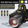 Tianhuo 17W Laser Dual Beam Rechargeable Headlamp