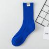 Cityboy Unisex Trendy Mid-Calf Skateboard Socks - Thick Towel Bottom, Street Style, Cotton Fabric