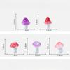 6PCS Micro landscape DIY mushroom decoration set