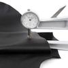 Black cowhide leather lychee pattern soft bag sofa head layer cowhide fabric leather fabric whole piece leather fabric