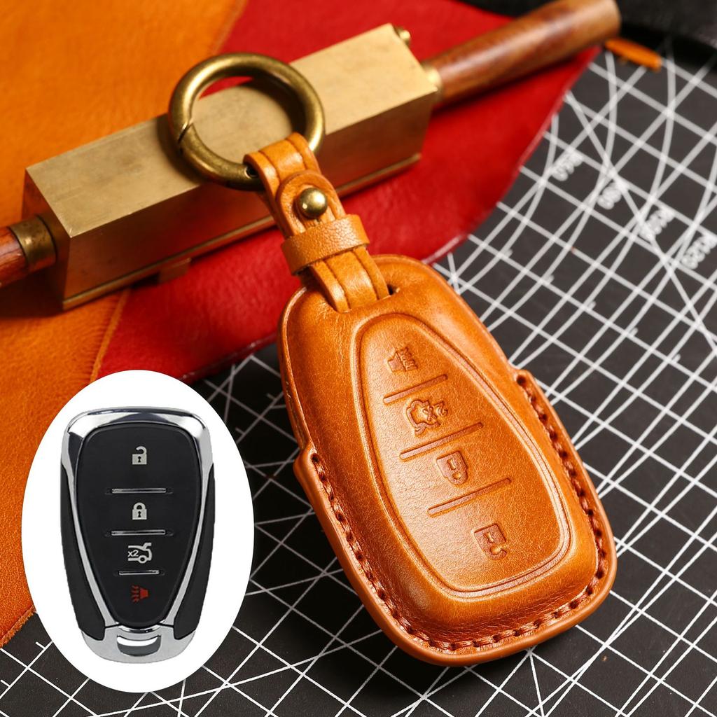 The Key Cover Is Suitable for Chevrolet Malibu XL Chuangku Chuangjie Explorer RS Volando Pioneer Cladding Shell Buckle Leather.