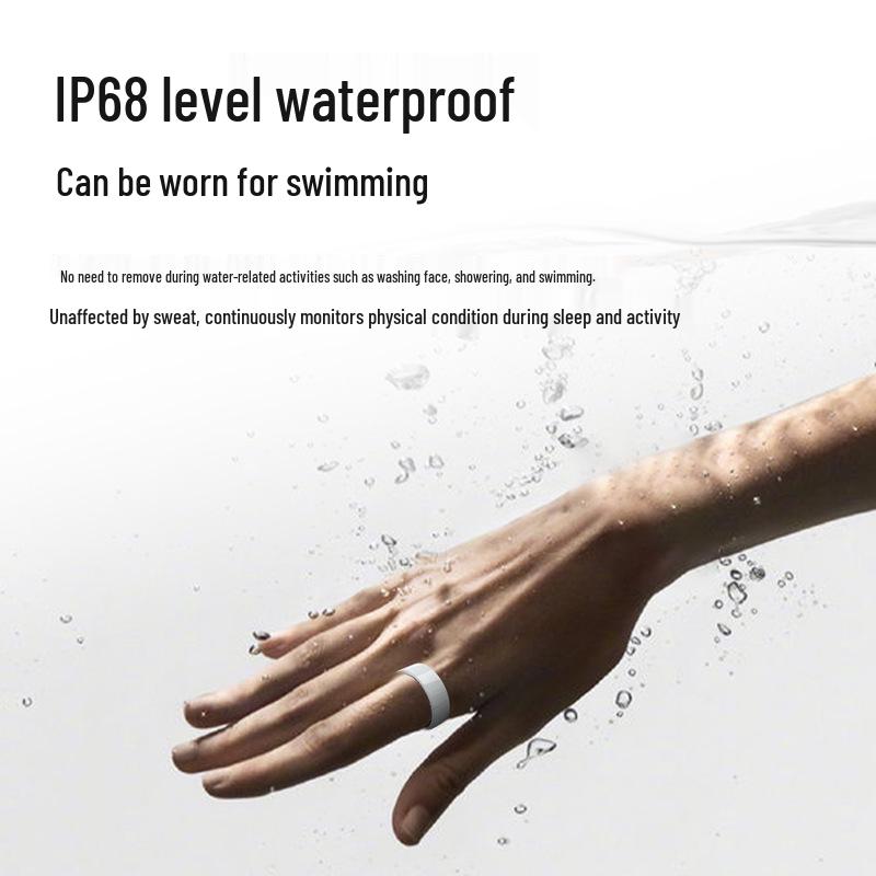 Smart NFC Ring: Heart Rate, Blood Oxygen, Sleep & Sports Monitor, Waterproof
