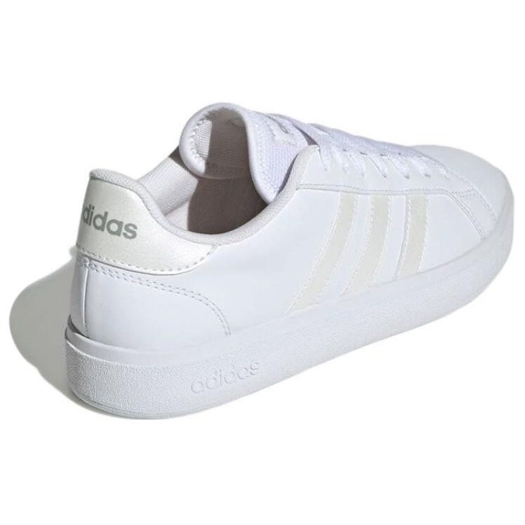 adidas Neo Grand Court Lifestyle Court Bequem Lässig Langlebig Leicht Low-Top Skateschuhe Damen Sneaker Wolkenweiß GY9869