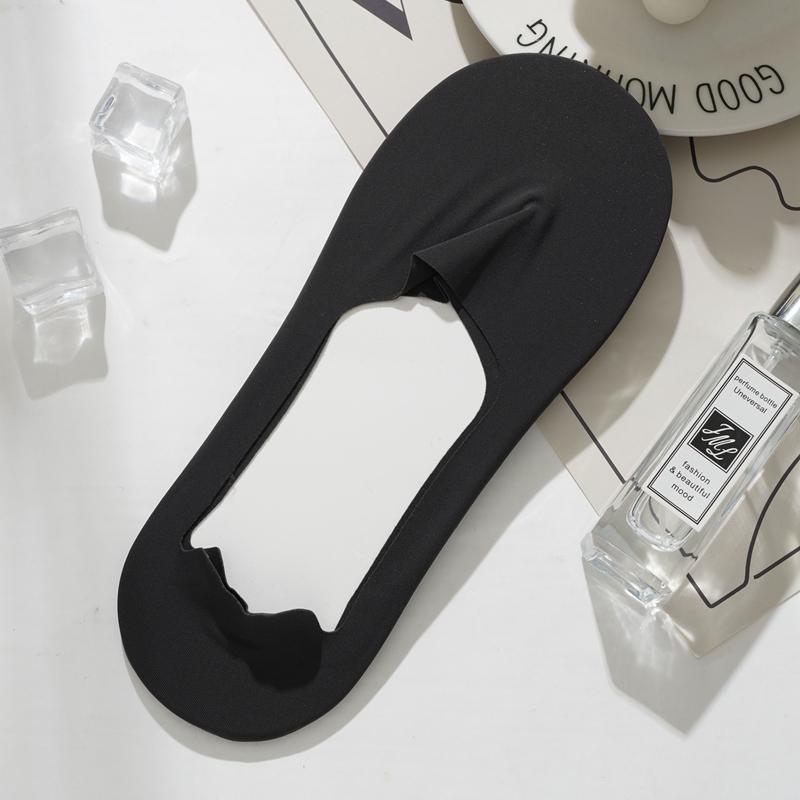 Men's Socks Invisible Low High Quality Matching Casual Socks Bulk Breathable Silicone Non-Slip Comfortable Ice Sock