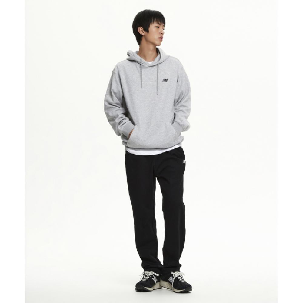 New Balance Nbn0f11203 Uni Essential Small Logo Hoodie Grau