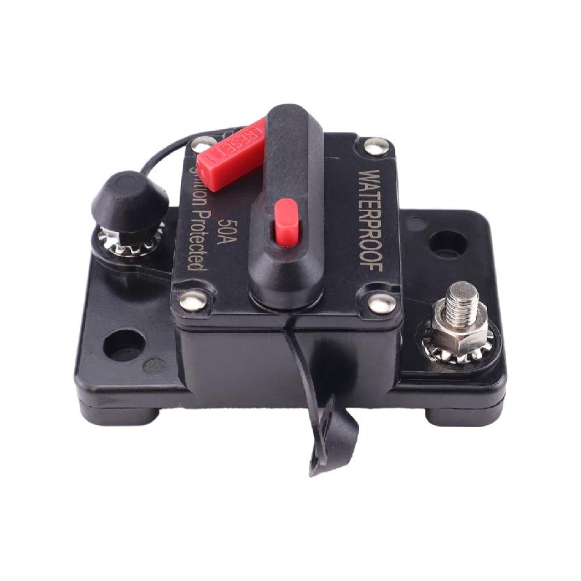 Car Audio System Waterproof Marine Circuit Breaker Reset Fuse 12V- 48V DC 40A 60A Reset 20A To 300A Circuit Breaker 6