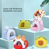 Hamster House Guinea Pigs Nest Small Animal Sleeping Bed Winter Warm Cotton Bed Soft Accessories for Rodents/Guinea Pigs