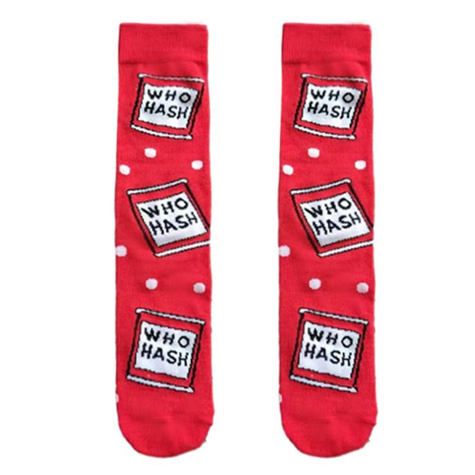 

Neutral Christmas Socks Socks Elk Stockings Gift One Size