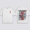 New Japanese Large Carp Print Tshirt Japan Clothing Graphic Printing Highend Luxury Unisex Style Both Of Unisex And Unisex