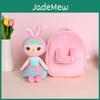 Adorable Metoo Bunny Princess Backpack Plush Soft Children's School Bag Cute Rabbit Design