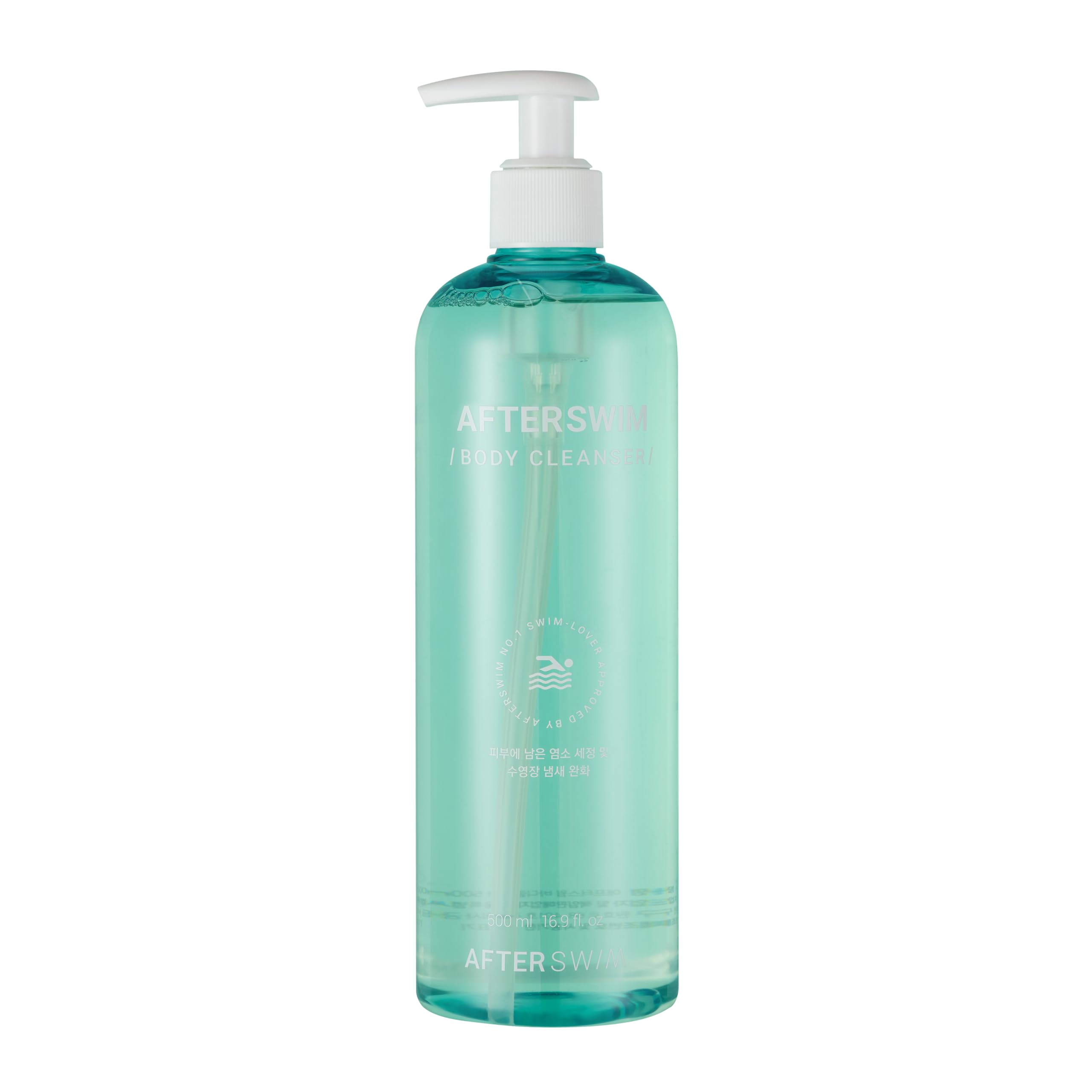 AFTERSWIM Swimming Body Cleanser 500ml  Pool Body Cleanser, Chlorine Shampoo, Pool Chlorine, Korean Cosmetics